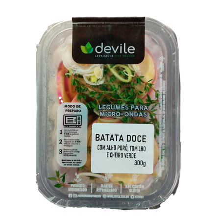 Batata Doce Devile Para Mico-ondas 300g
