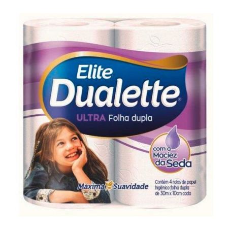 PAPEL HIG DUALETTE ELITE FD 30M C/4