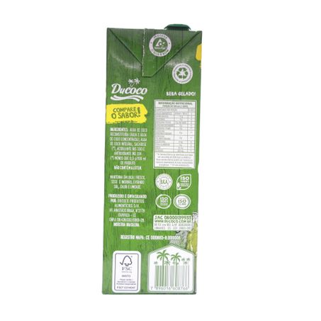 Água de coco ducoco 1l 360-45