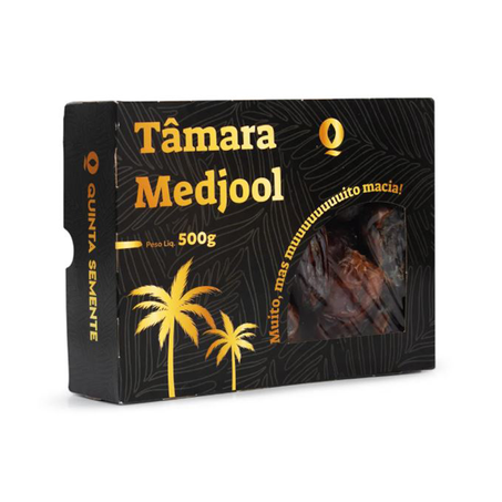 Tamara medjool com caroço quinta semente 500g