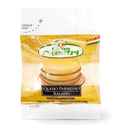 Queijo ralado gran mestri 5 queijos 100g
