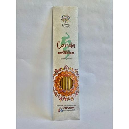 Incenso canela ervas de gaya c/10