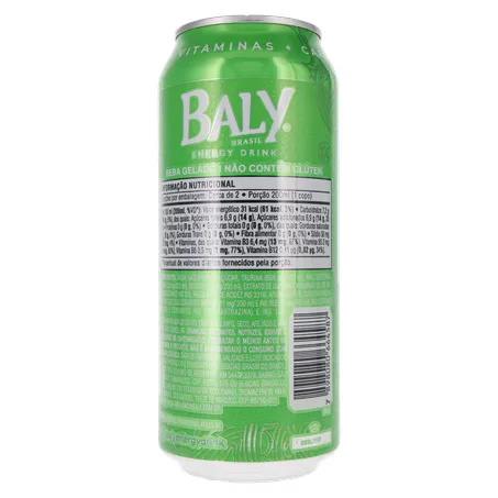 Energético Baly Maça Verde Lt 473ml 360-18
