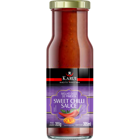 Molho Doce de Pimenta Karui Frasco 355gr