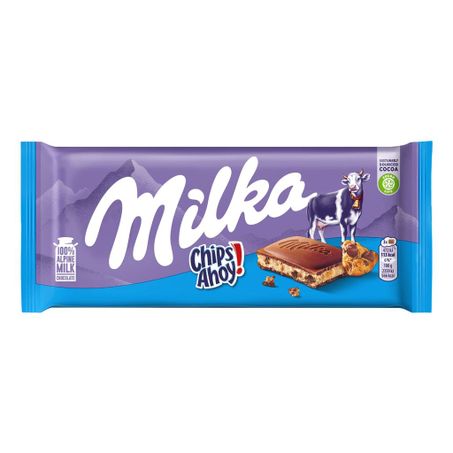Chocolate milka chips ahoy cookies 100g
