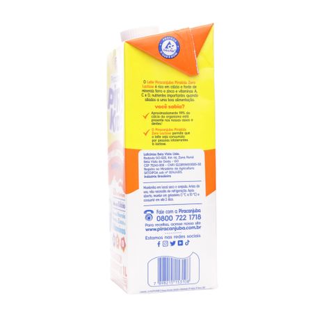LEITE L V PIRACANJUBA -1L ZERO LACT INTEGRAL 360-13