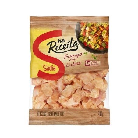 CARNE DE AVE PEITO SADIA EM CUBOS 400GR