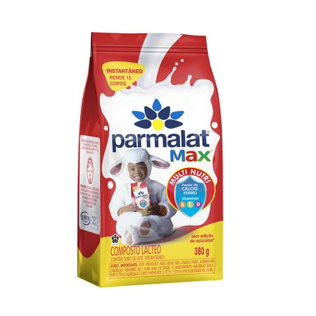 COMPOSTO LÁCTEO PARMALAT MAX INSTANTÂNEO 380G