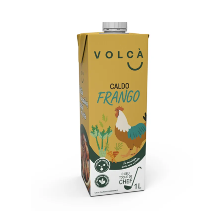Caldo de frango volca 1 litro