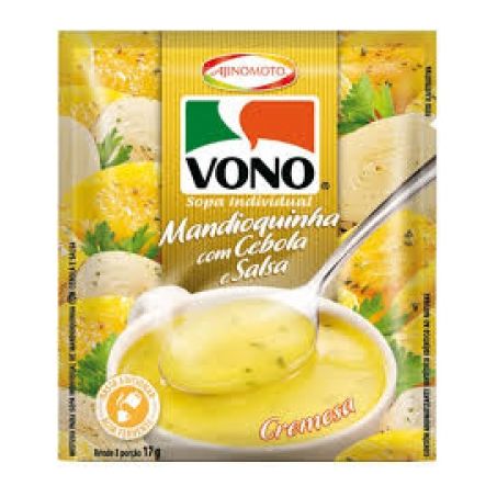 Sopa Vono Mandioca com Cebola E Salsa 17G
