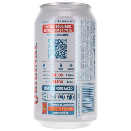 CERVEJA ORIGINAL ANTARCTICA 350ML 360-19