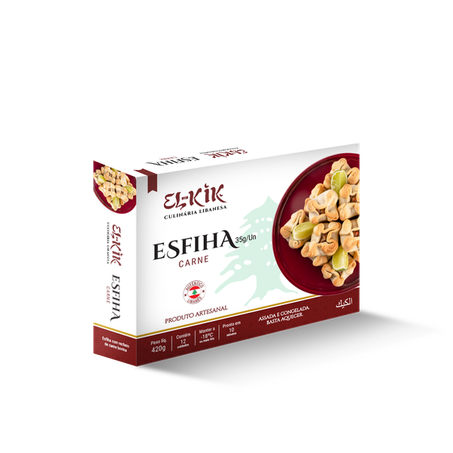 Esfiha de carne El-Kik congelada 420g 360-2