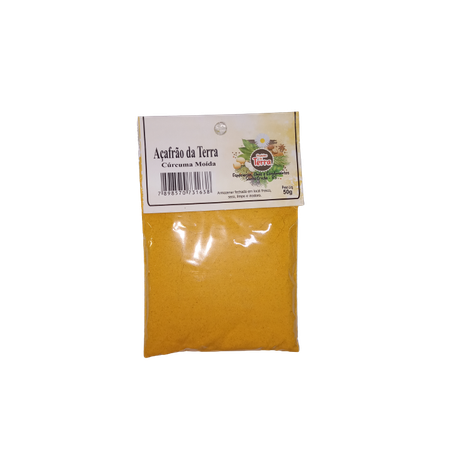 Acafrao da terra produtos da terra 50g