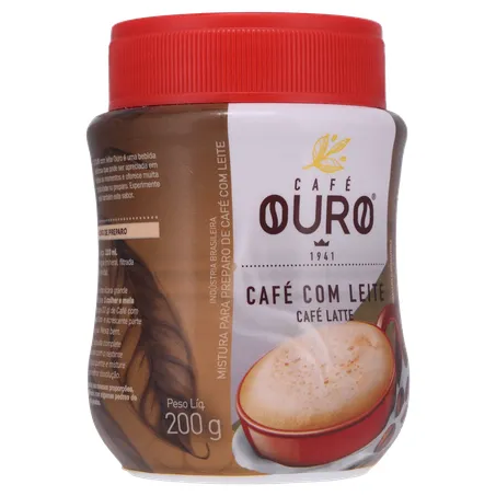 Café ouro com leite 200g 360-33