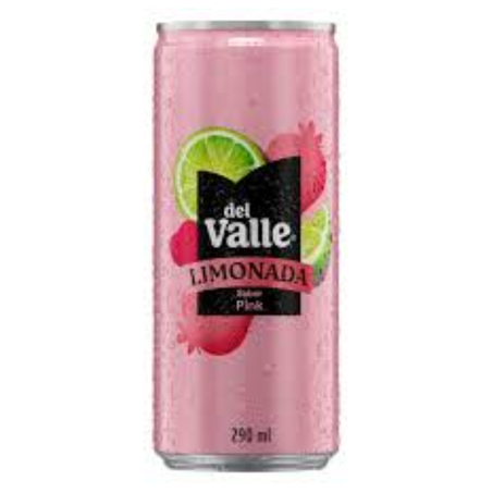 Suco del valle 290ml lata limonada pink