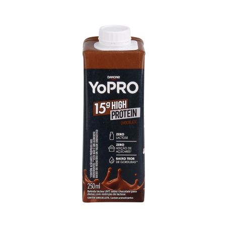 Bebida láctea yopro protein chocolate 250ml