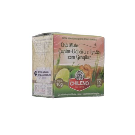 Cha chileno misto cidreira/limao/gen 15g 360-24