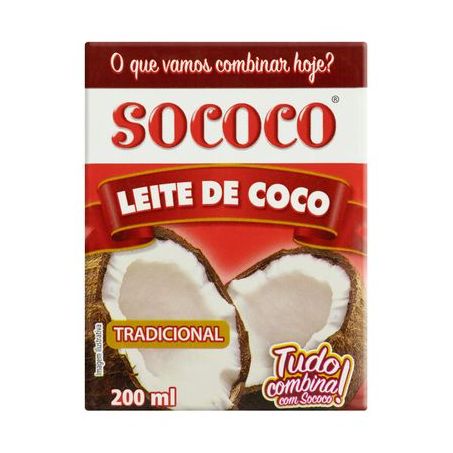 Leite coco sococo tp 200ml