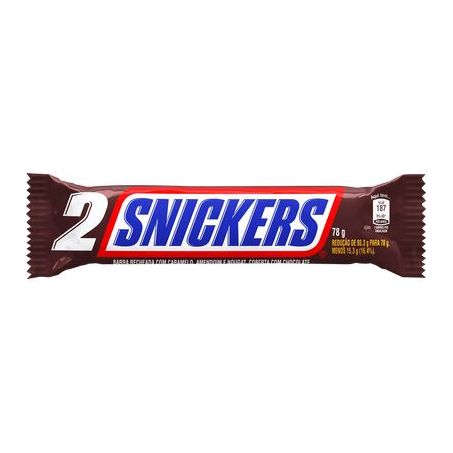 Chocolate Snickers Caramelo 78G
