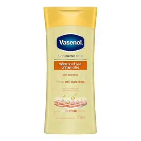 Locao hidratante vasenol maos e unhas 20