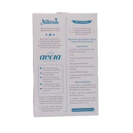Aveia naturale flocos finos 170g 360-2