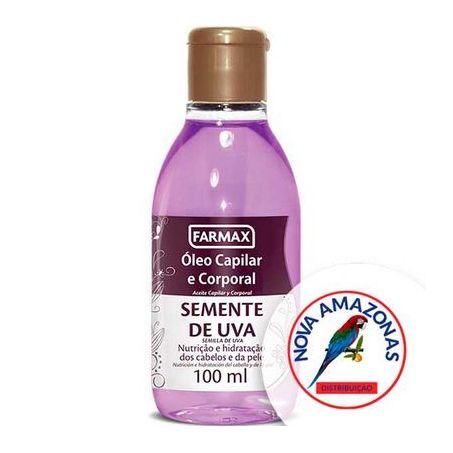 OLEO CAPILAR/CORP FARMAX 100ML UVA