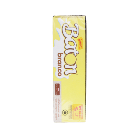 Chocolate Baton Garoto Branco Caixa com 30un - 480gr 360-45