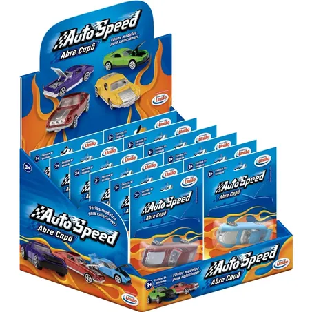 Brinquedo Fampar Carrinhos Auto Speed Tunados
