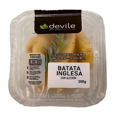 Batata Inglesa Devile Para Micro-ondas 300g