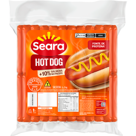 Salsicha Seara 5kg Box