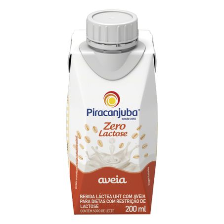 BEBIDA LÁCTEA UHT COM AVEIA ZERO LACTOSE PIRACANJUBA