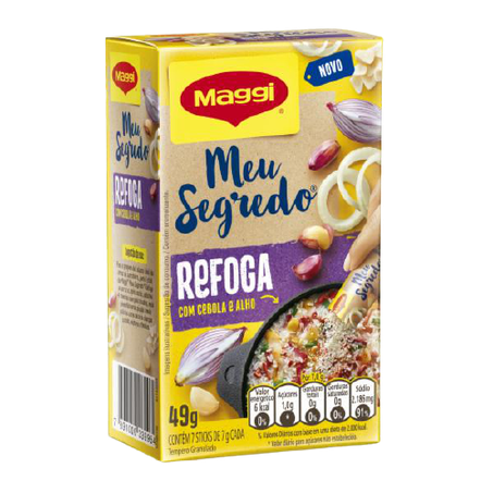 MAGGI MEU SEGREDO TEMPERO ALHOCEBOLA 49G