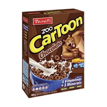 CEREAL PARATI MATINAL 180G ZOO CARTOON CHOCOLATE