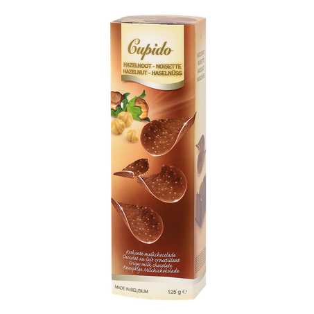 Chips Cupido de Chocolate Com Avelã 125g





