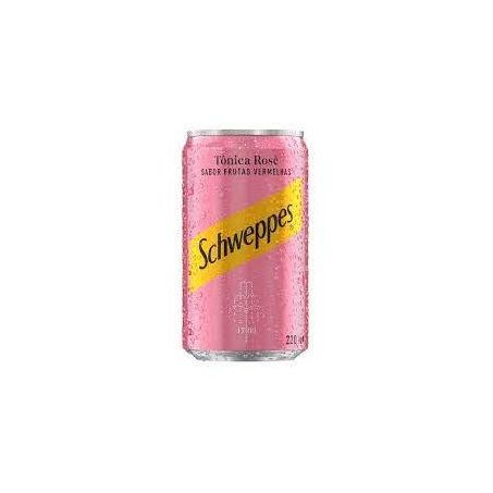 AGUA TONICA SCHWEPPES LT 220ML FRUTAS VERMELHAS