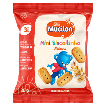 Mini Biscoitinho Maisena Mucilon 30G