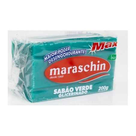 Sabao Maraschin Max Glicerinado Verde - 200G
