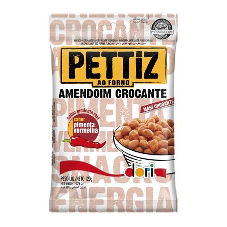 Amendoim dori pettiz pimenta verm 120g
