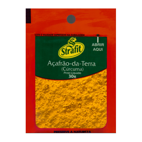 Acafrao Da Terra Strafit 30g