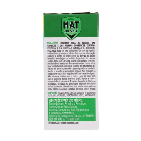 Aparelho eletrico mat inset liquido 360-9