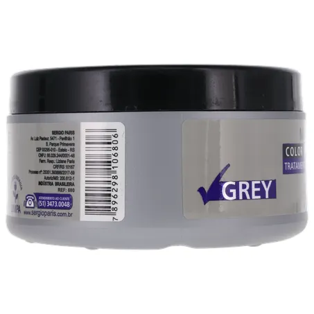MÁSCARA CAPILAR SERGIO PARIS DESAMARELADOR PRO ACTIVE POTE 250G 360-28