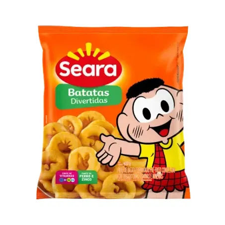 Batata Congelada Seara 400g Turma Monica