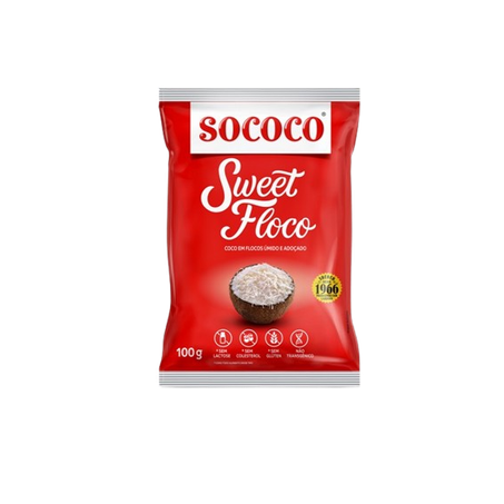 Coco sococo sweet flocos 100g
