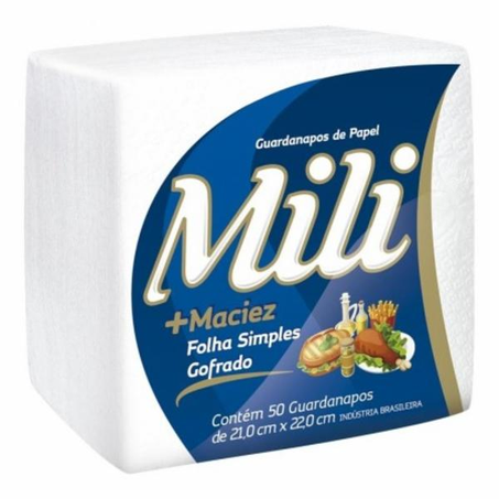 GUARDANAPOS DE PAPEL FOLHA SIMPLES MILI