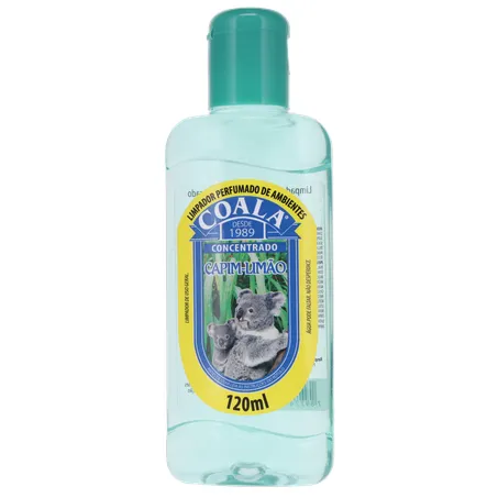 LIMPADOR COALA PERFUMADO CONCENTRADO CAPIM LIMÃO 120ML 360-1