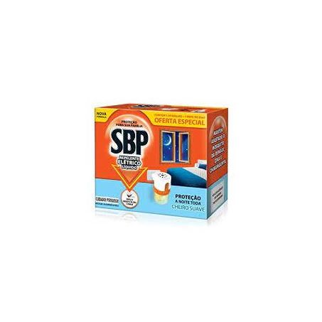 Aparelho eletrico+ refil liquido suave sbp 32.9ml