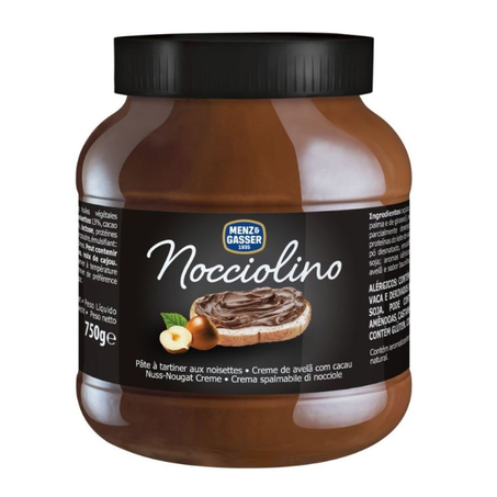 Creme de Avela e Cacau Nocciolino 750G