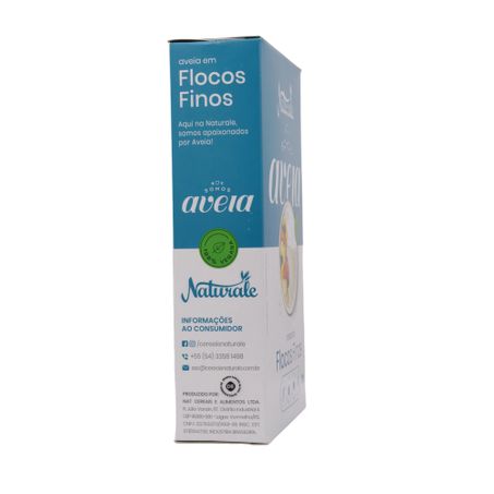 Aveia naturale flocos finos 170g 360-47