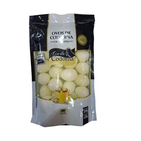 OVO CODORNA CONSERVA CIA DA CODORNA SACHE 250G