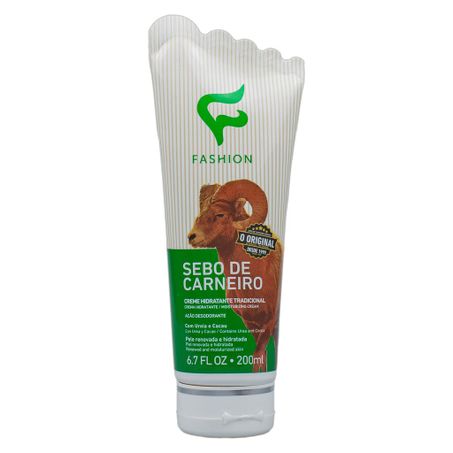 CREME HIDRATANTE SEBO DE CARNEIRO 200ML FASHION